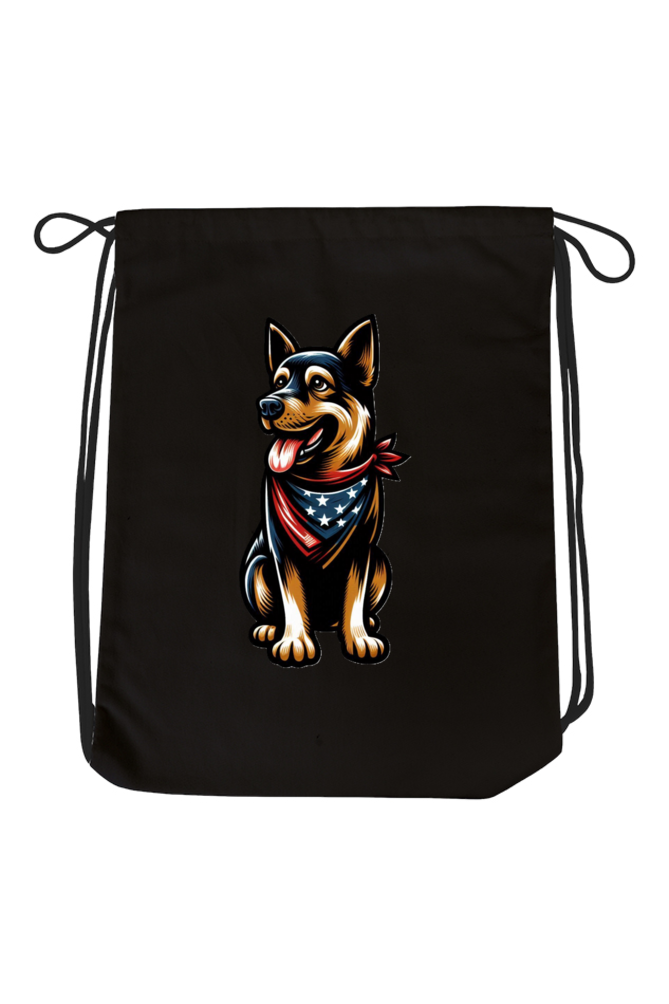 Paws & Play: Dog Drawstring Bag