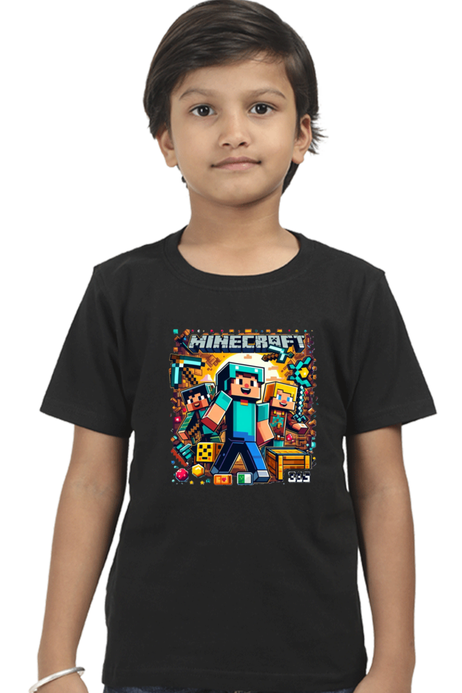 Minecraft Adventure Tee - Explore, Build, Conquer!
