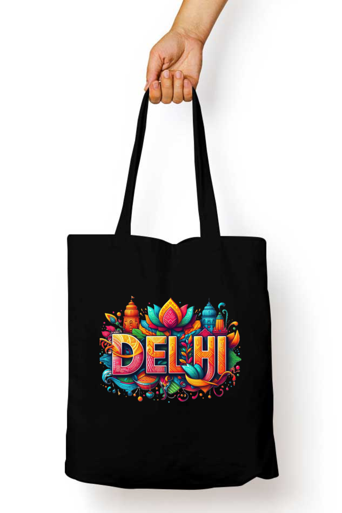 Delhi Delight Tote Bag - Embrace the Energy of the Capital