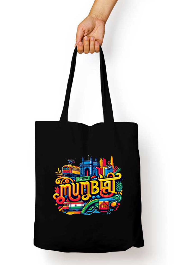 Mumbai Magic Tote Bag - Celebrate the Vibrance of the City of Dreams