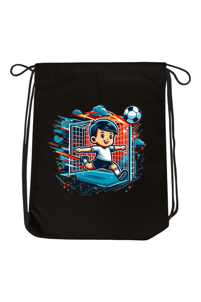 Goal Getter: Football Drawstring Bag