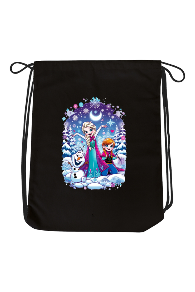 Frozen Magic: Drawstring Bag