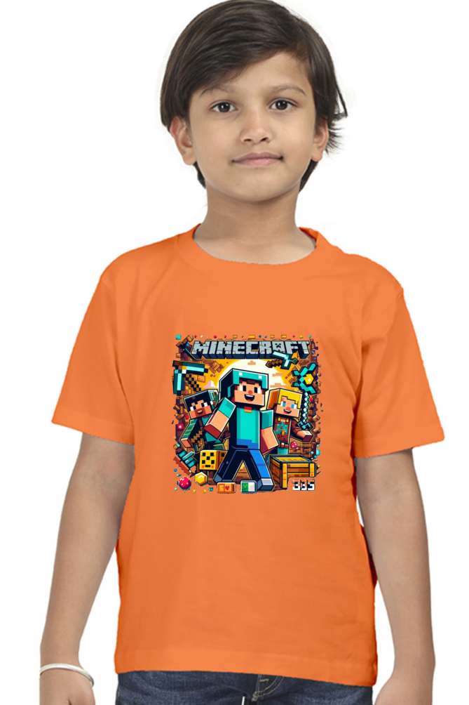 Minecraft Adventure Tee - Explore, Build, Conquer!