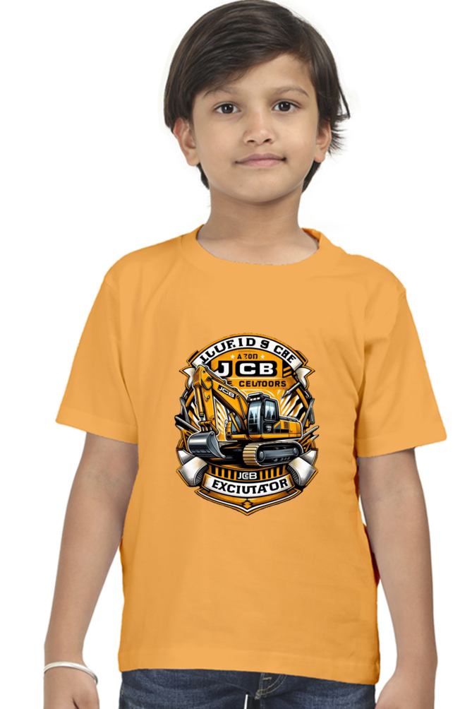 JCB Excavator Adventure T-Shirt - Dig Deep into Fun!