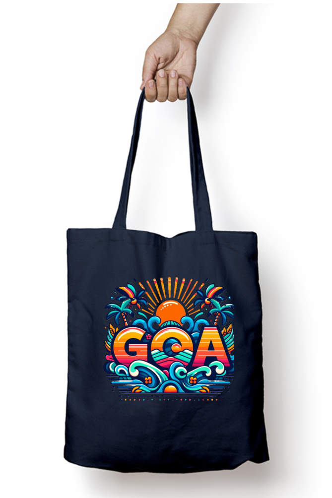 Goa Vibes Tote Bag - Feel the Relaxed Spirit of the Sunshine State