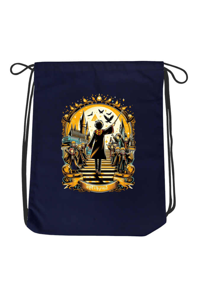 Wizarding Wonders: Harry Potter Drawstring Bag