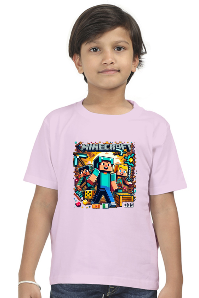 Minecraft Adventure Tee - Explore, Build, Conquer!