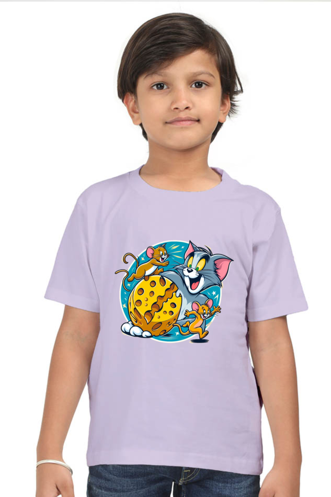 Tom and Jerry Classic Tee - Fun with the Iconic Cat and Mouse Duo