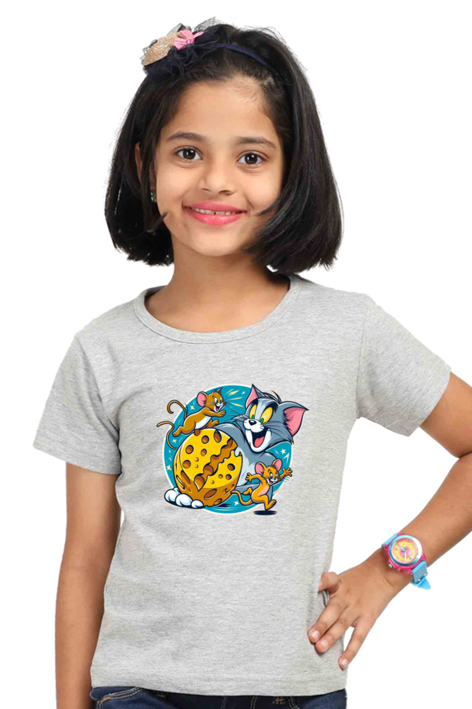 Tom and Jerry Classic Tee - Fun with the Iconic Cat and Mouse Duo