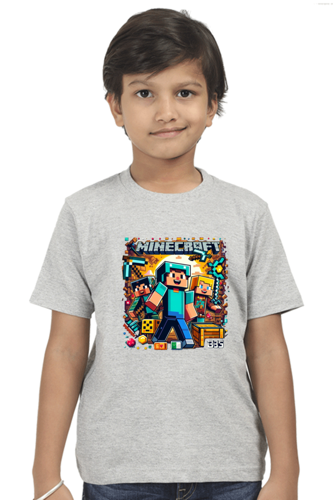 Minecraft Adventure Tee - Explore, Build, Conquer!
