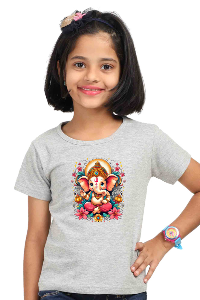 Ganpati Bappa Morya Kids T-Shirt - Celebrate the Festival with Joy and Devotion!