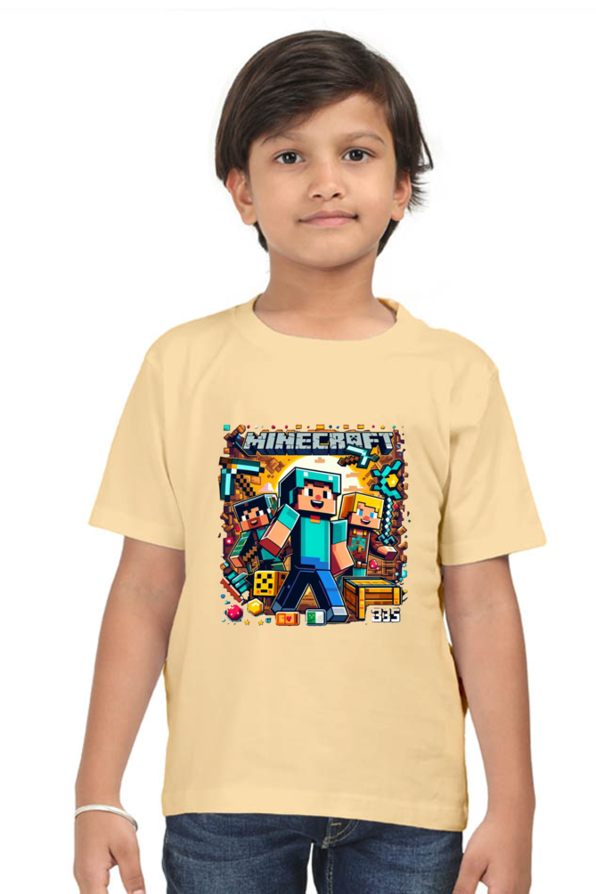Minecraft Adventure Tee - Explore, Build, Conquer!