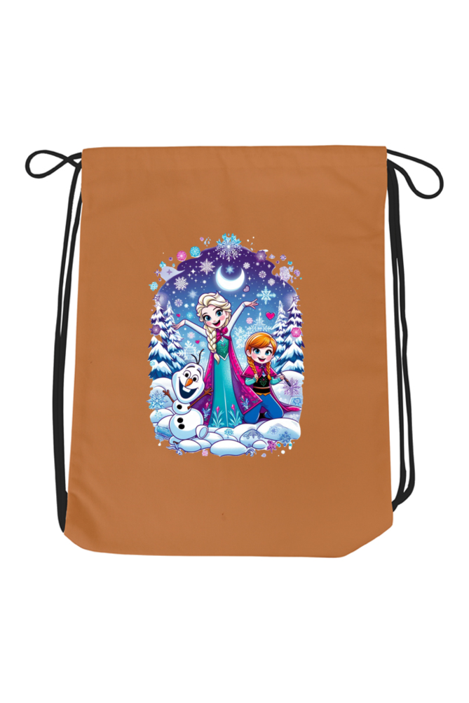 Frozen Magic: Drawstring Bag