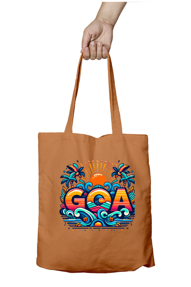 Goa Vibes Tote Bag - Feel the Relaxed Spirit of the Sunshine State