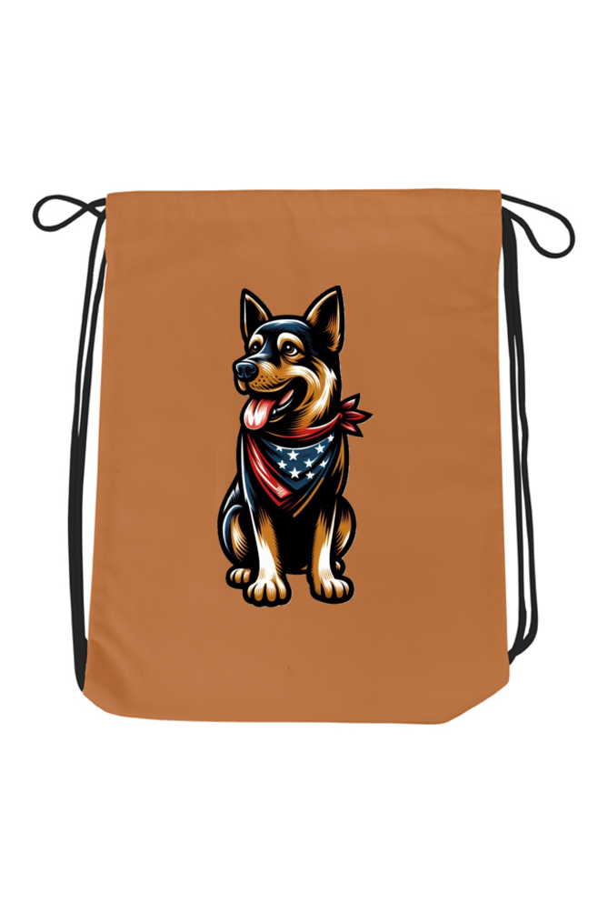 Paws & Play: Dog Drawstring Bag