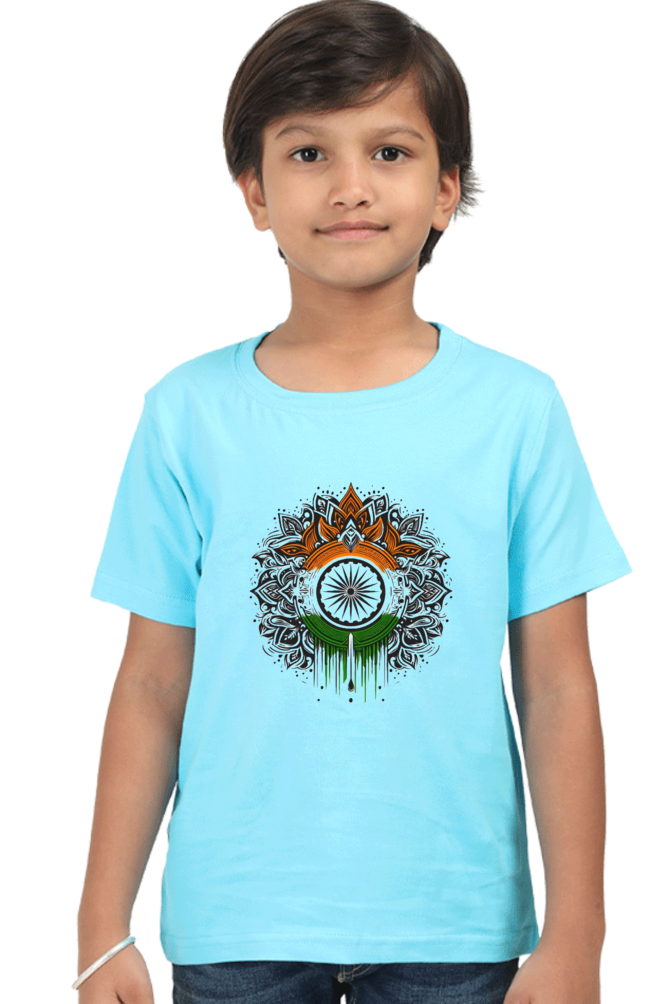 Proud Indian Flag T-Shirt - Celebrate Unity and Heritage!
