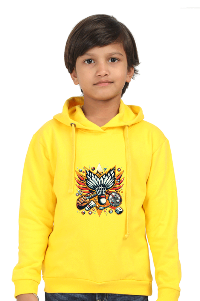Badminton Champ Hoodie - Smash into Action!