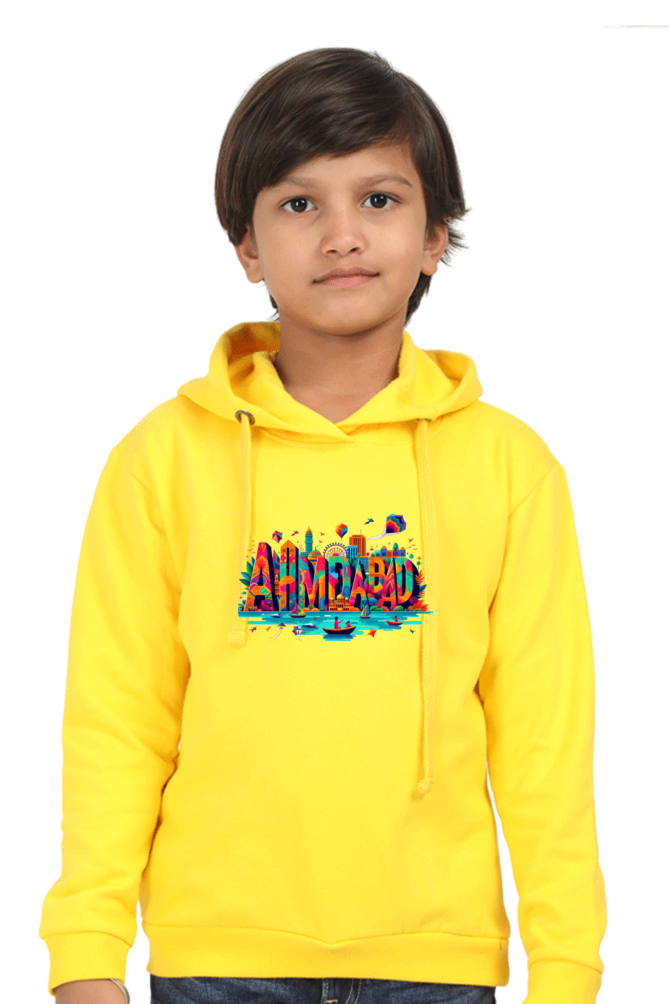Vibrant Ahmedabad Hoodie - Celebrate the Heartbeat of Gujarat!