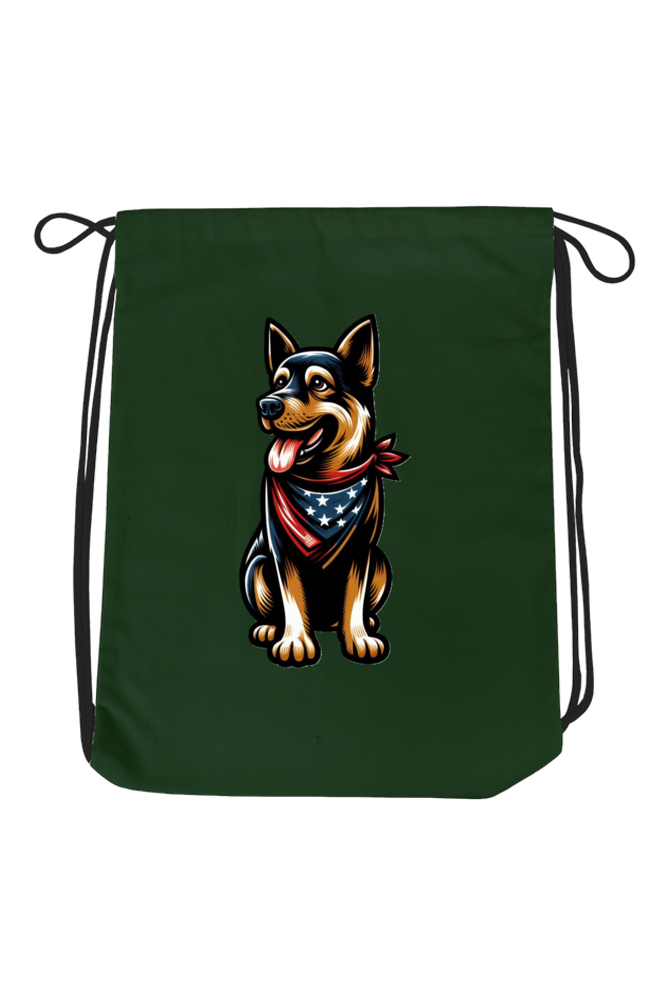 Paws & Play: Dog Drawstring Bag