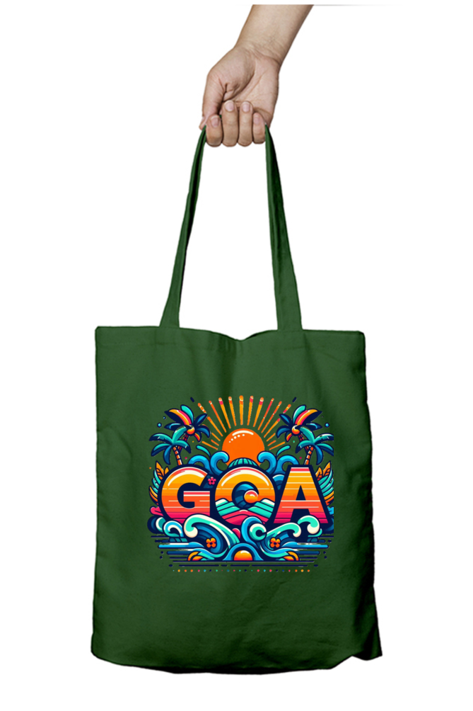 Goa Vibes Tote Bag - Feel the Relaxed Spirit of the Sunshine State