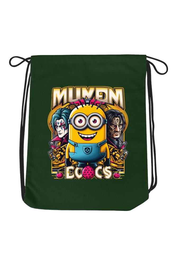 Minion Mania: Drawstring Bag