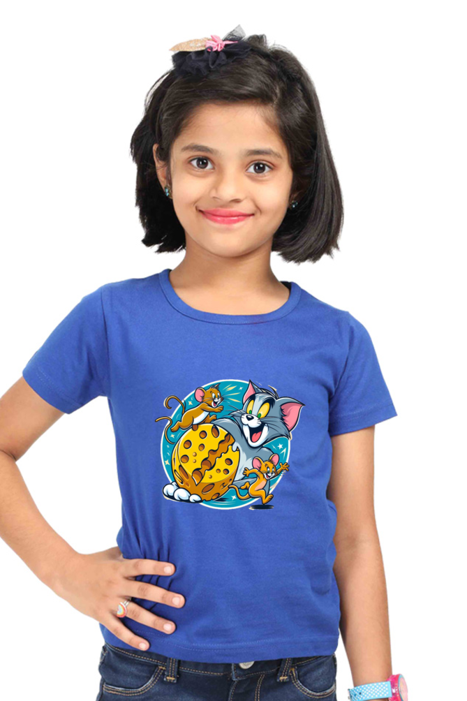Tom and Jerry Classic Tee - Fun with the Iconic Cat and Mouse Duo