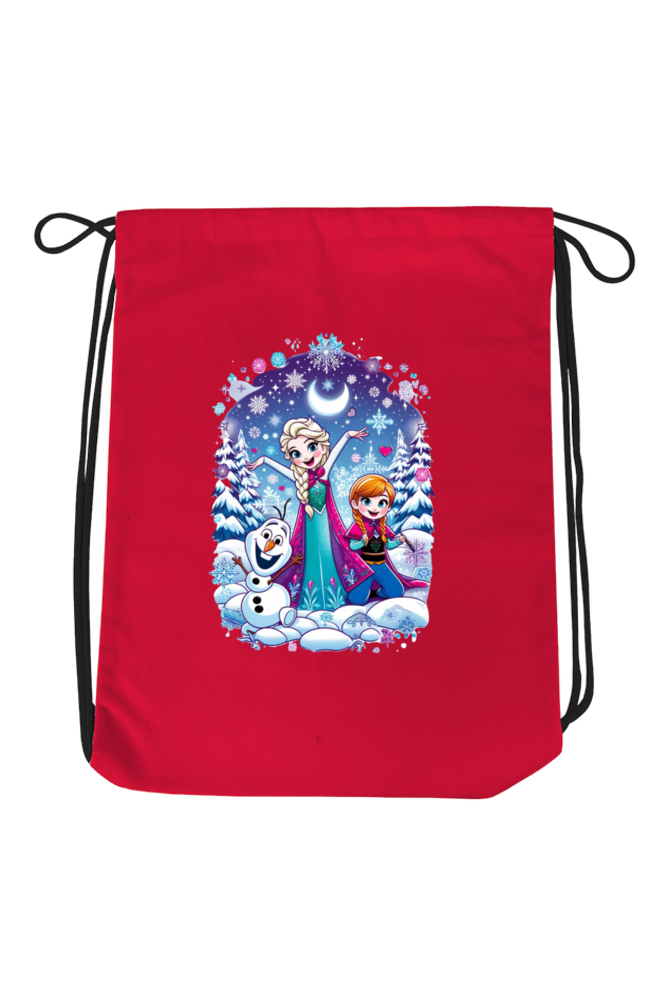 Frozen Magic: Drawstring Bag