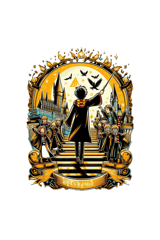 Harry Potter Wizardry T-Shirt - Cast Spells in Style!