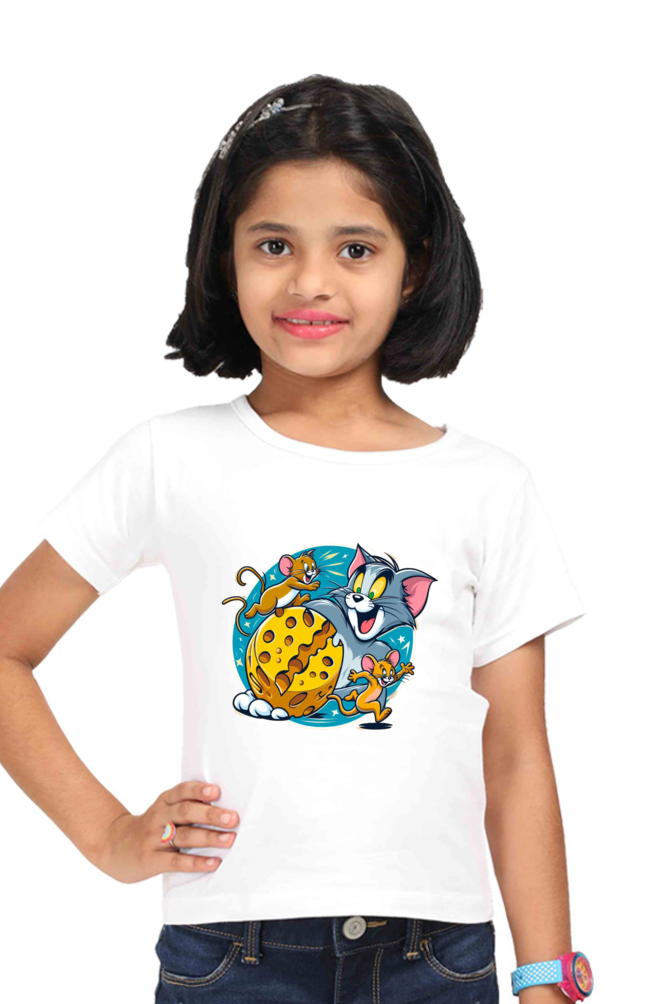 Tom and Jerry Classic Tee - Fun with the Iconic Cat and Mouse Duo