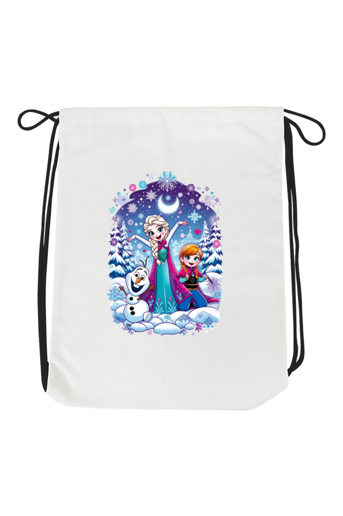 Frozen Magic: Drawstring Bag